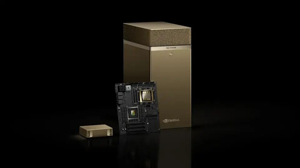 NVIDIA анонсировала суперкомпьютеры DGX Spark и DGX Station