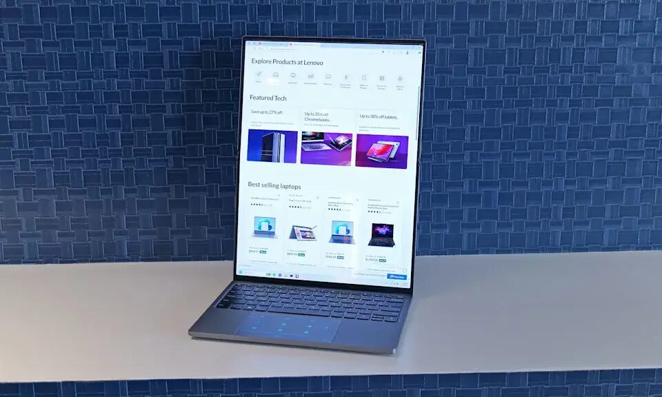 MWC 2025: Lenovo показала ThinkBook Flip AI PC — ноутбук с гибким 18-дюймовым дисплеем