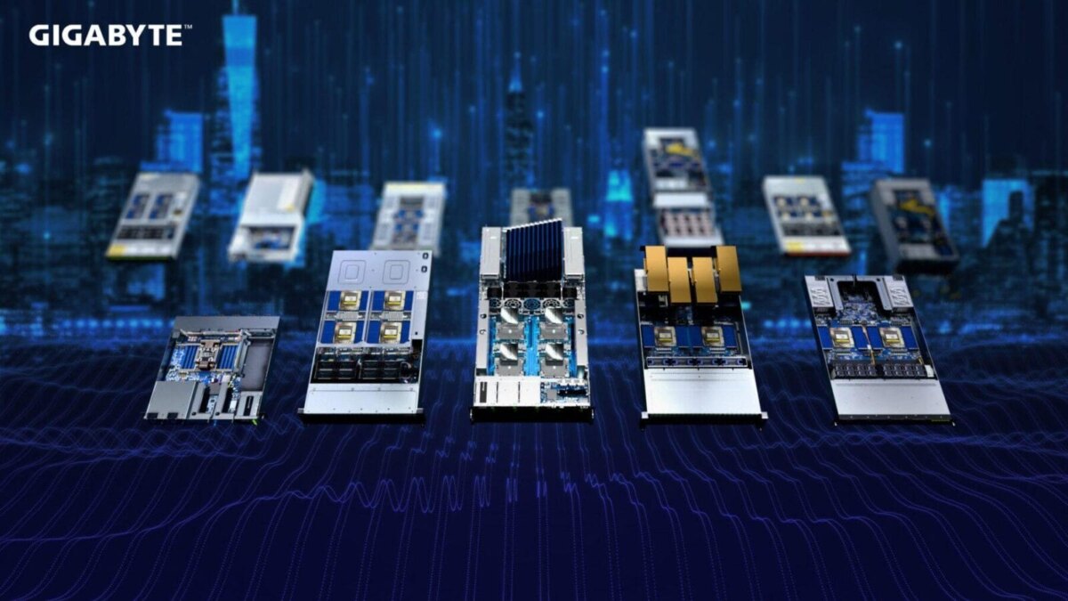 MWC 2025: Gigabyte представила новое поколение AI-вычислений