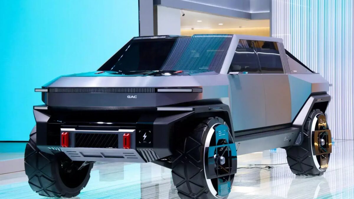 GAC показал футуристичный пикап PICKUP 01 на автосалоне в Шанхае