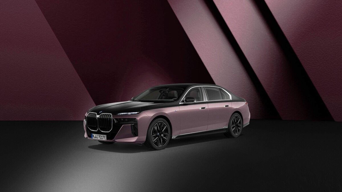 BMW представила уникальные двухцветные версии 7 серии для Южной Кореи