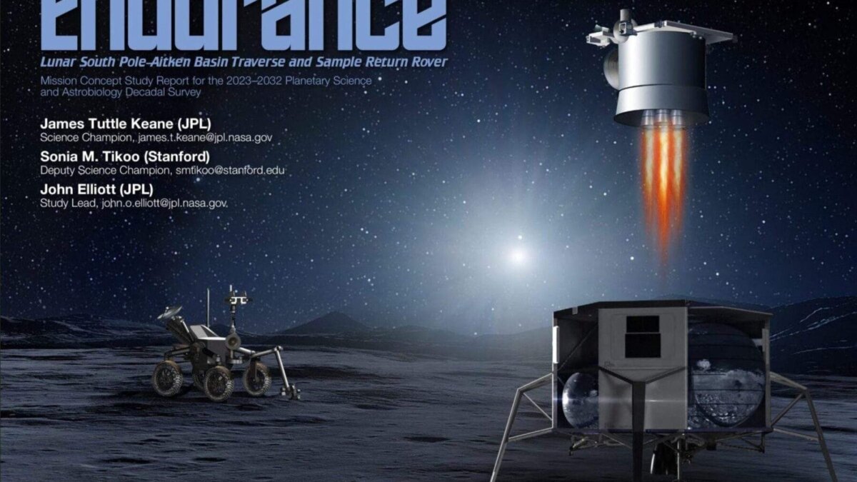 NASA готовит революционную миссию: луноход Endurance для покорения лунных глубин