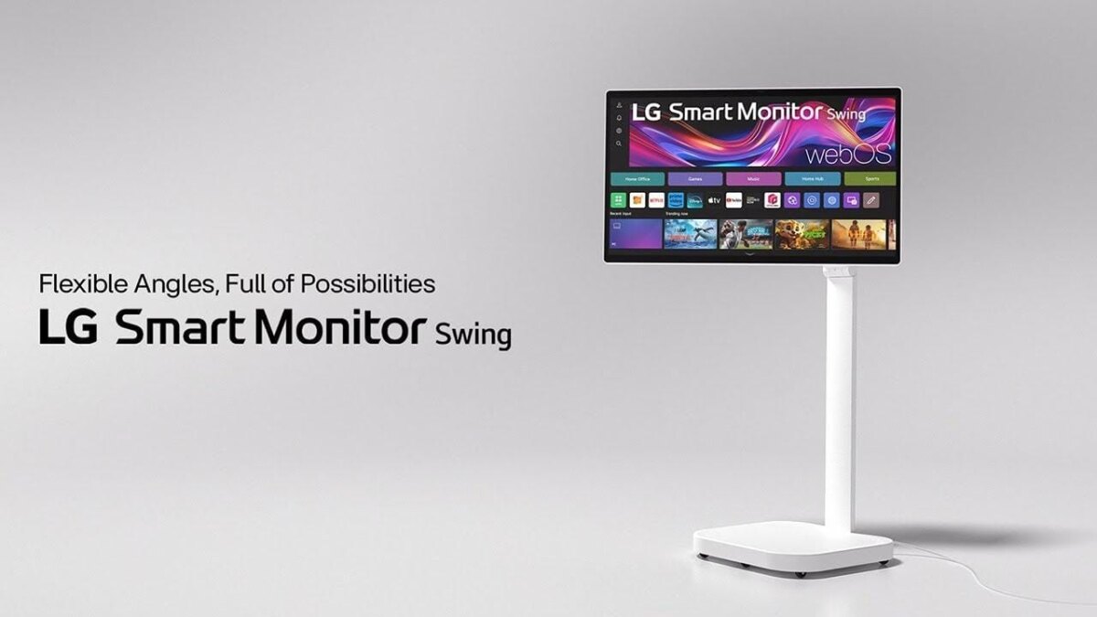 LG представила 32-дюймовый монитор Smart Monitor Swing