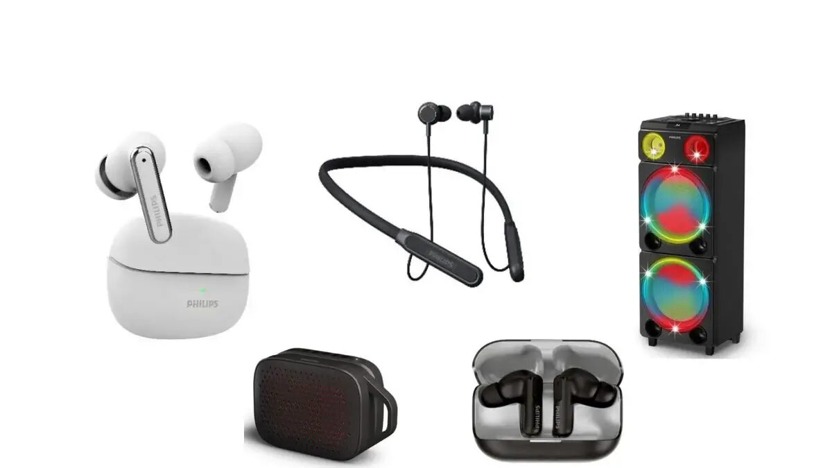 Philips представила в Индии пять новых аудиоустройств: от TWS-наушников до мощной акустики