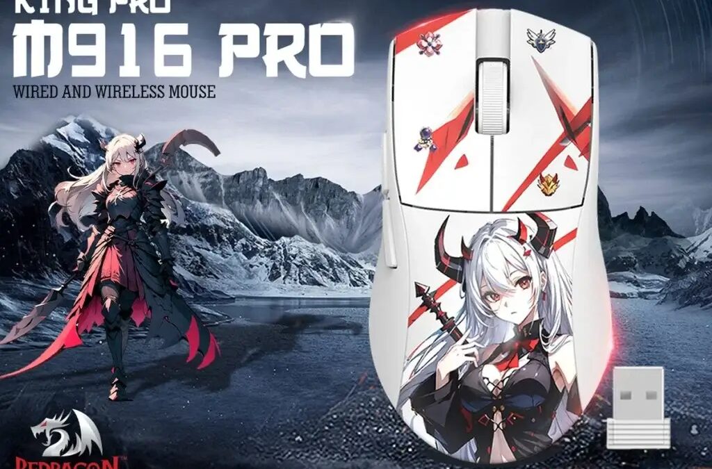 Redragon выпустила аниме-мышь King M916 Pro