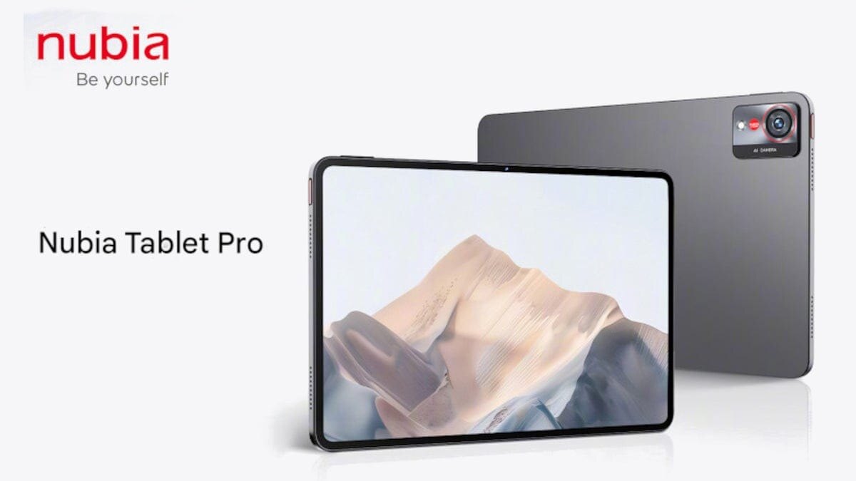 Nubia представила Pad Pro — флагманский планшет, который бросает вызов Galaxy Tab S10