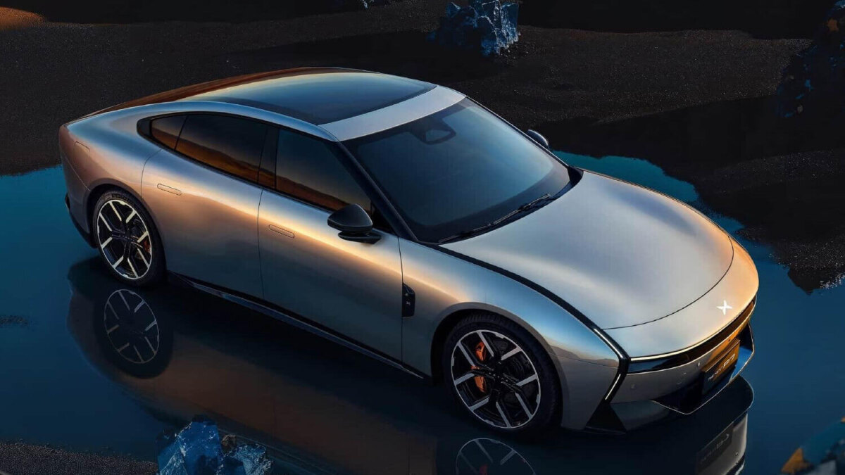 Xpeng показала фото второго поколения электроседана P7