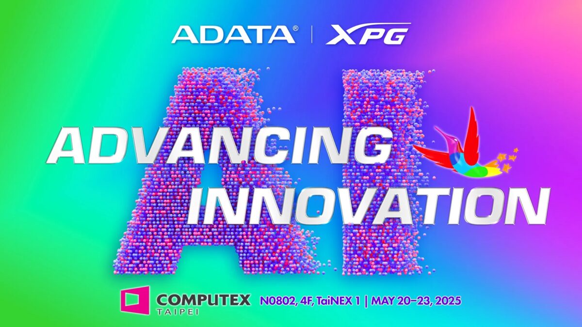 ADATA покажет Trusta, XPG и решения для ИИ на Computex 2025