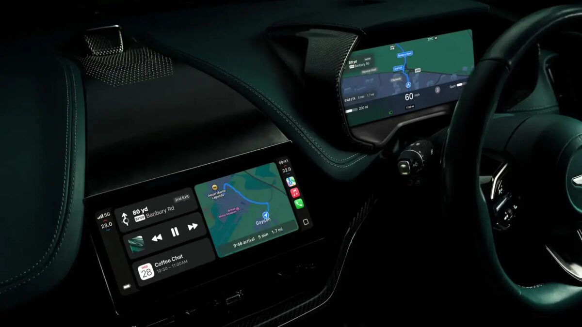 Apple CarPlay Ultra наконец-то вышел: 4 важных факта о его дебюте в Aston Martin