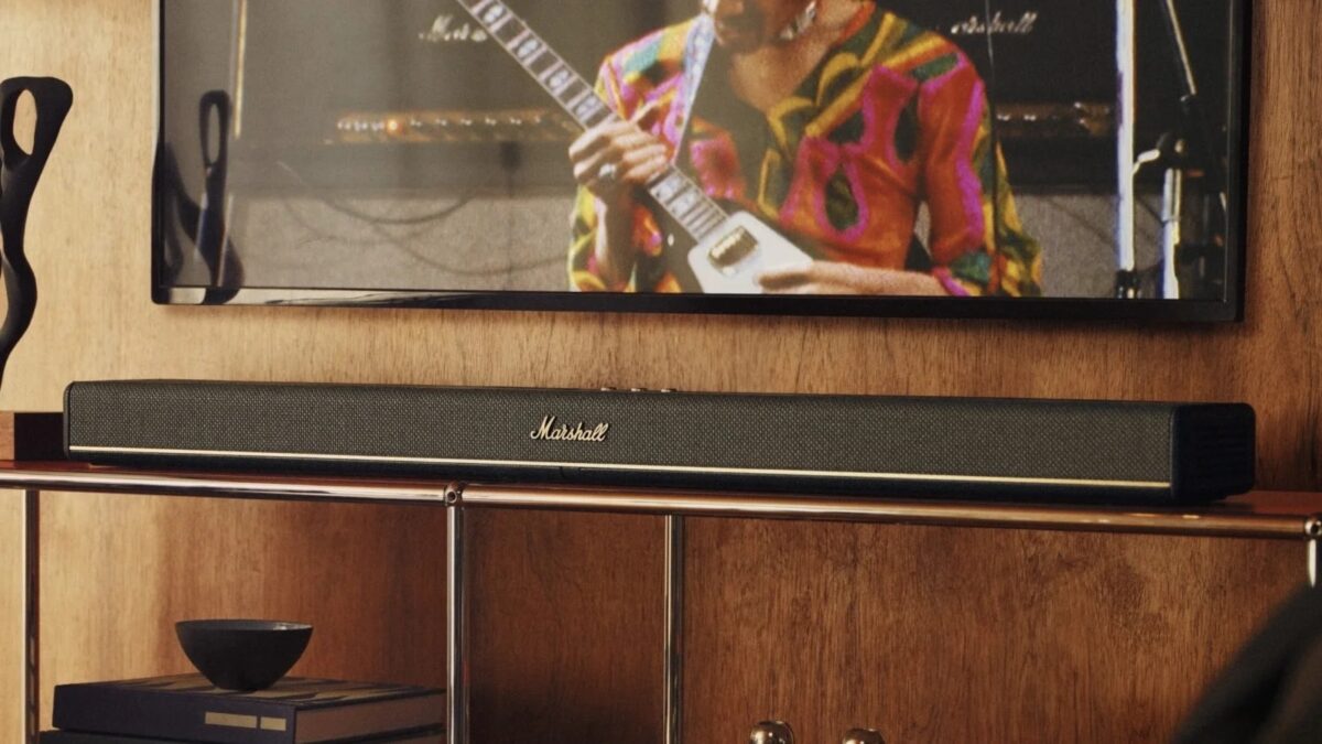 Marshall показал свой первый саундбар Heston 120 с мощным звуком