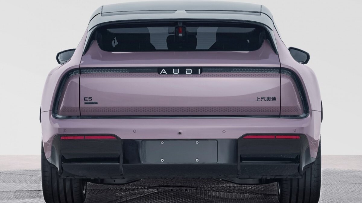 AUDI E5 Sportback: утечка характеристик