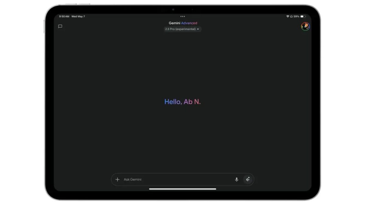 У Google Gemini появилось приложение для iPad