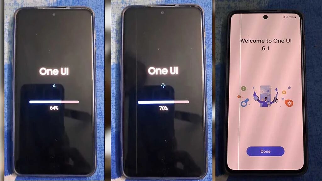 Обновление One UI 6.1 вызывает появление зелёной линии на экране Galaxy S21 FE