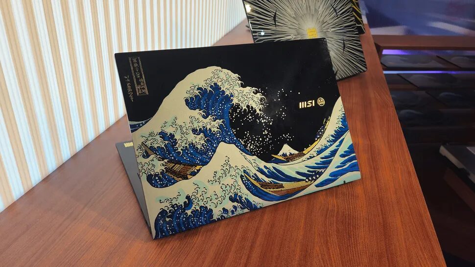 Computex 2025: MSI представила ноутбук MSI Prestige 13+ AI Ukiyo-e Edition