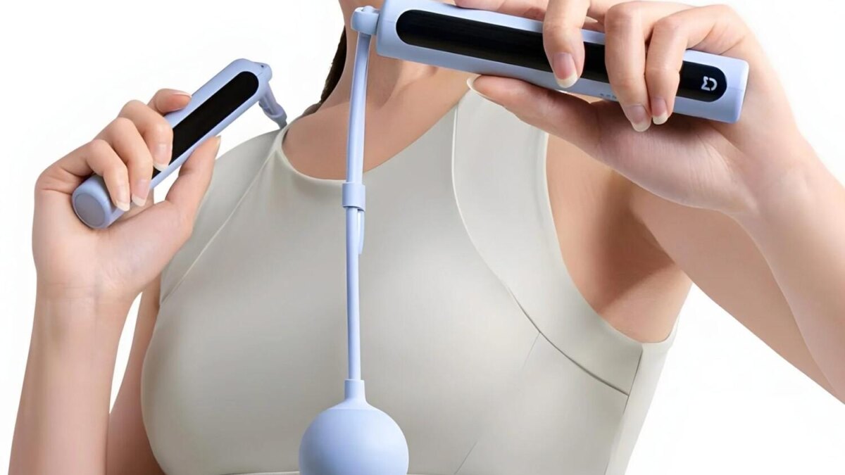 Xiaomi анонсировал недорогую электронную скакалку с дисплеем