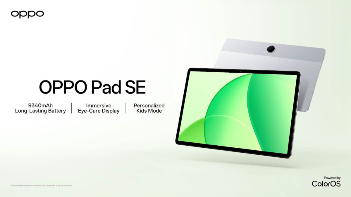 Новый Oppo Pad SE: планшет с 2K-экраном и быстрой зарядкой