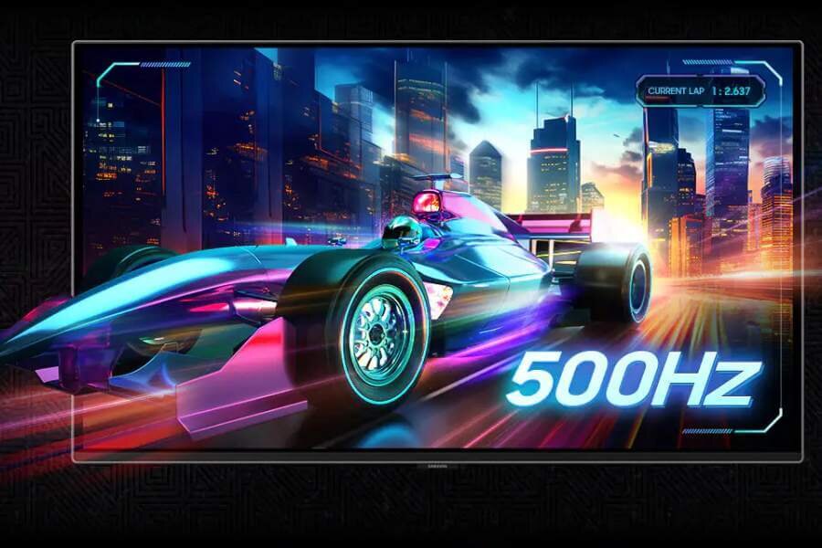 Samsung запускает первый в мире 500-герцевый OLED-монитор