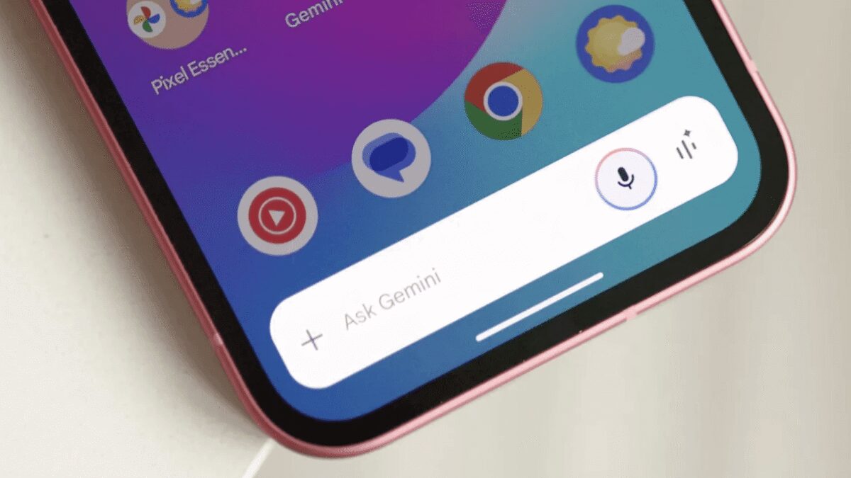 В приложении Gemini обновили строку запроса на Android и iOS