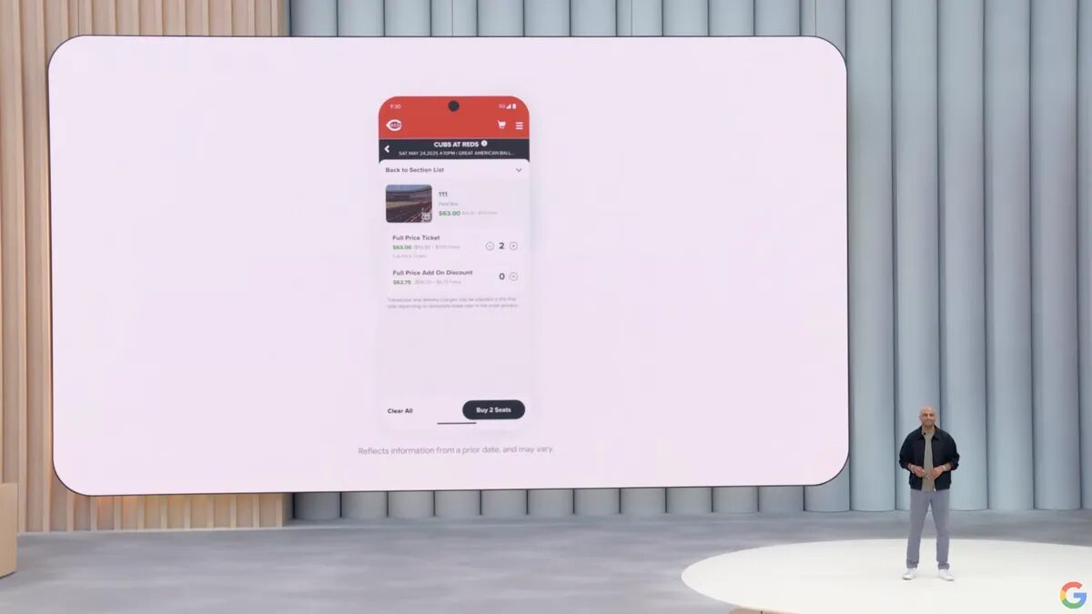 Google добавит в поиск AI-помощника для покупки билетов
