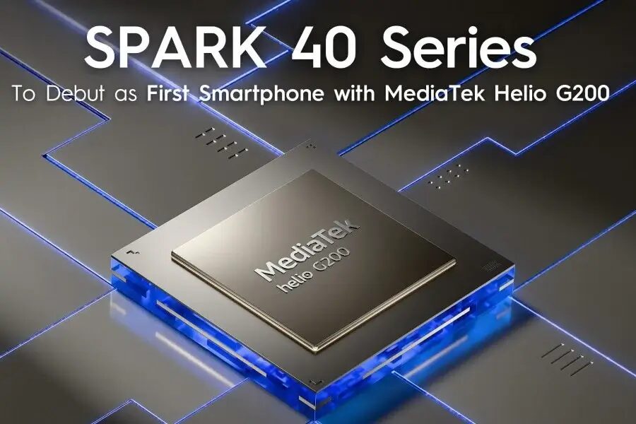 MediaTek Helio G200 дебютирует в новом Tecno Spark 40 Pro+