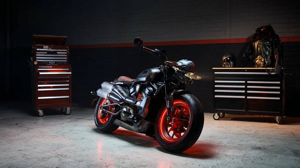 Bethesda и Harley-Davidson создали адский байк в стиле Doom — и он абсолютно безумен