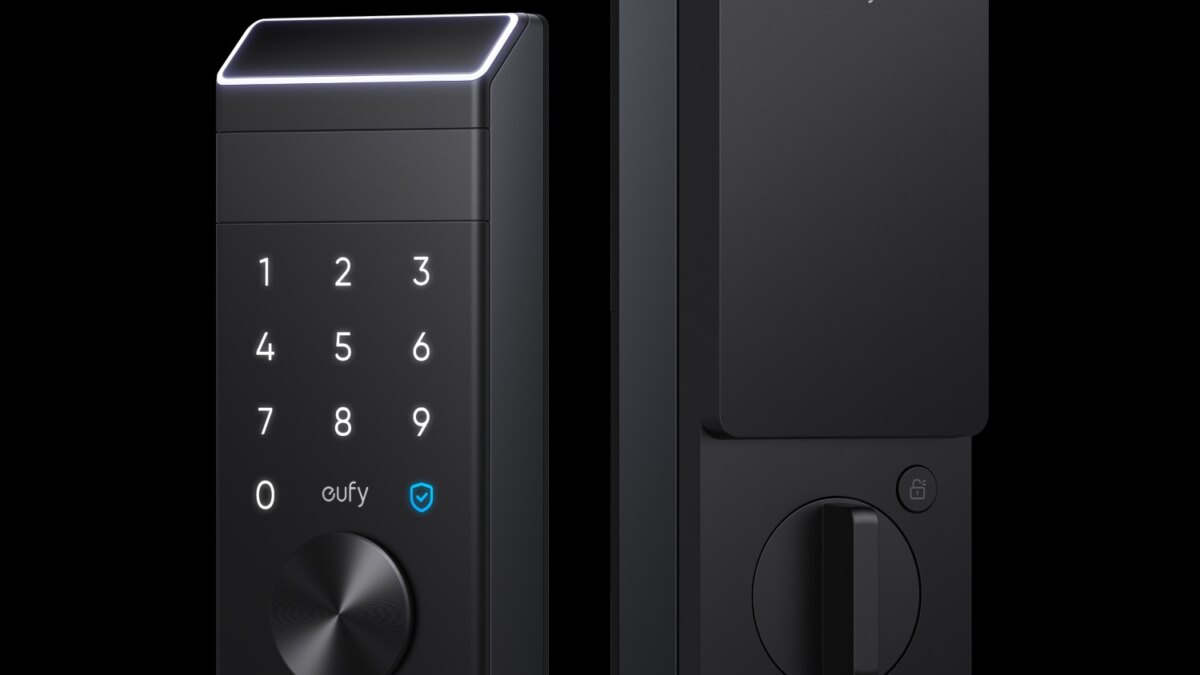 Anker показал умный замок Eufy FamiLock E34 с необычным биометрическим сканером