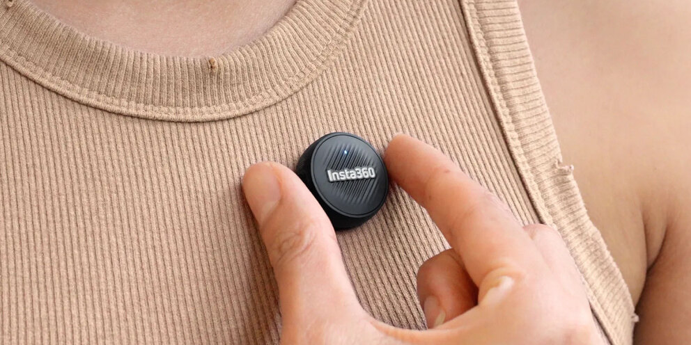 Insta360 выпустила маленький Bluetooth-микрофон Mic Air