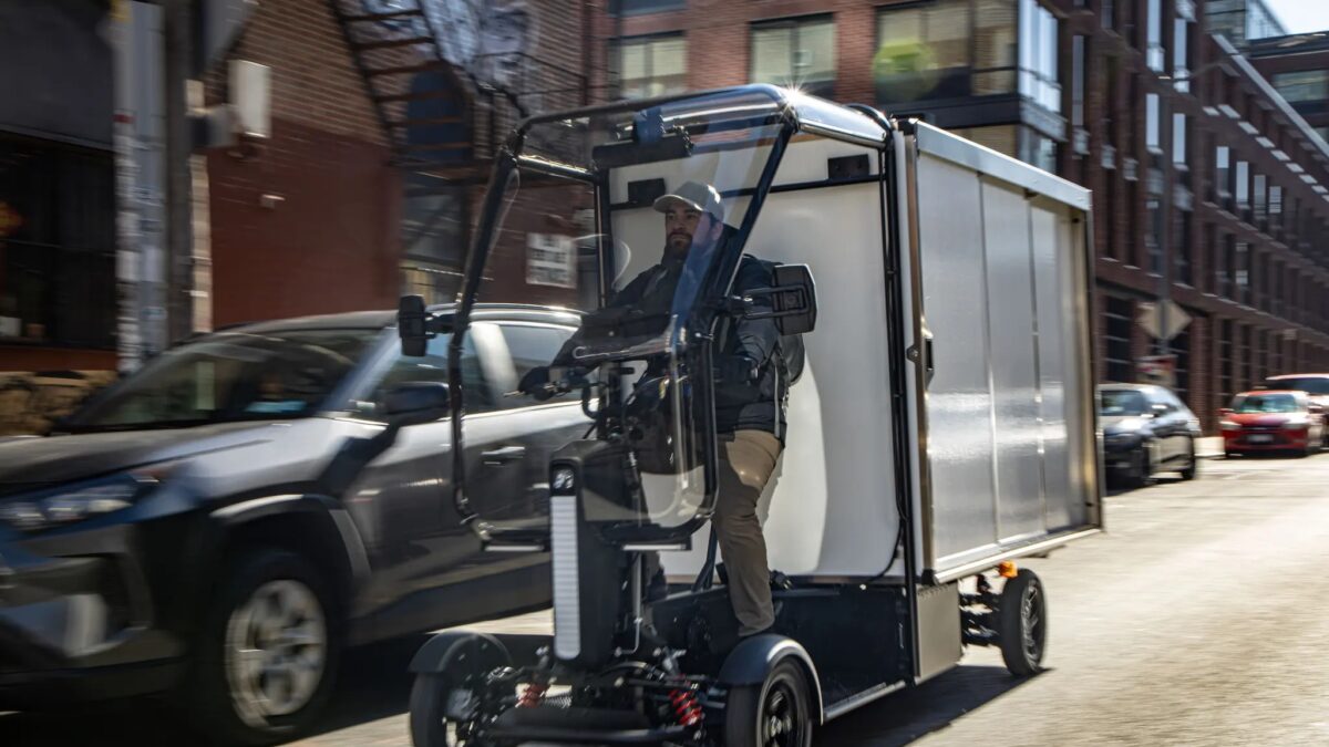 Honda представила Fastport eQuad — компактный электрокар для доставки