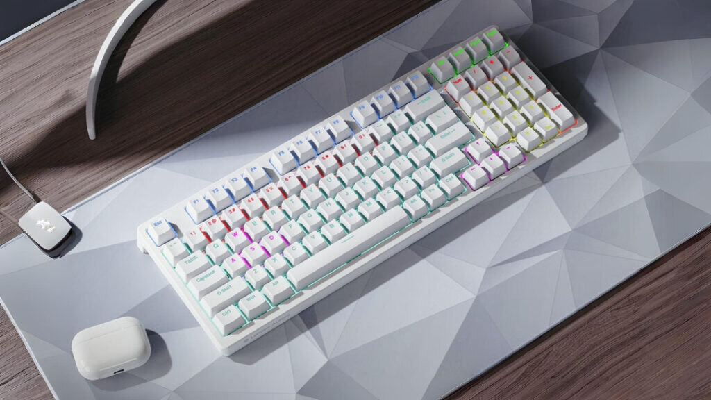 Lenovo представила механическую клавиатуру Aurora GK10