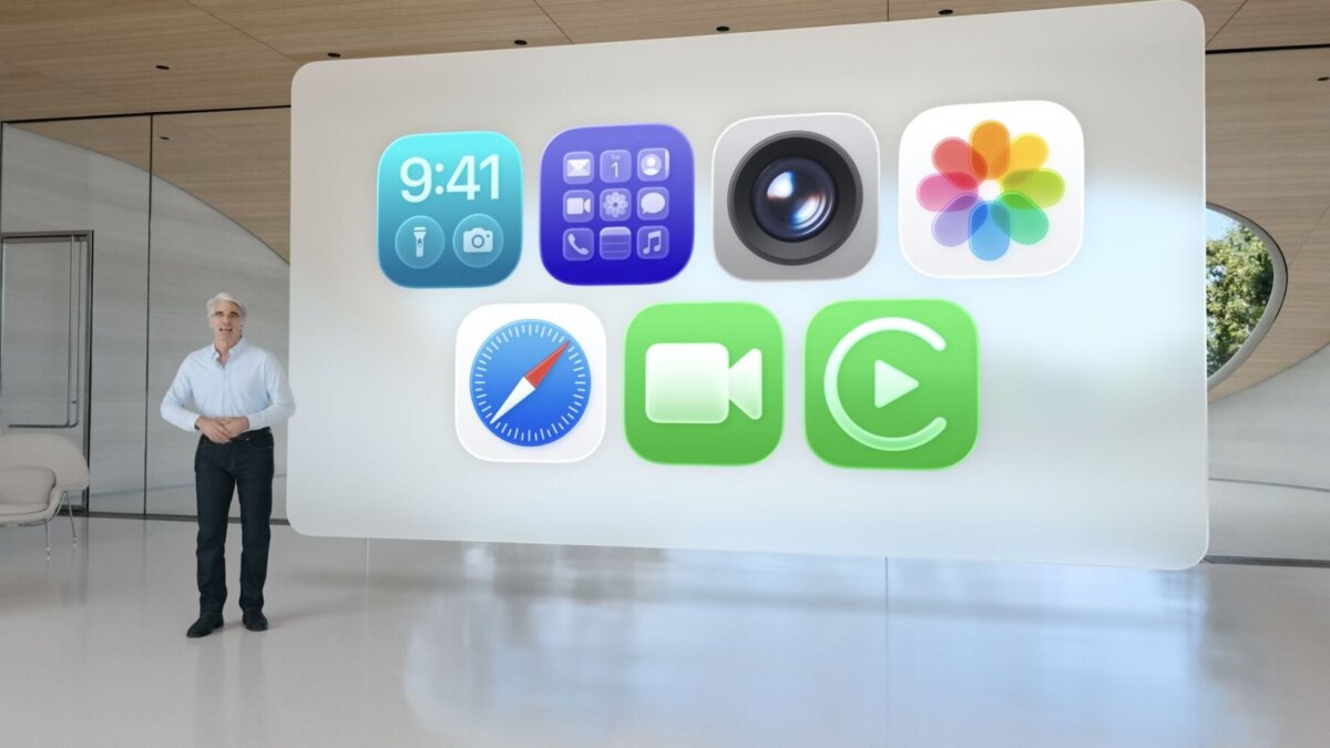 Apple представила обновления для основных приложений в iOS 26