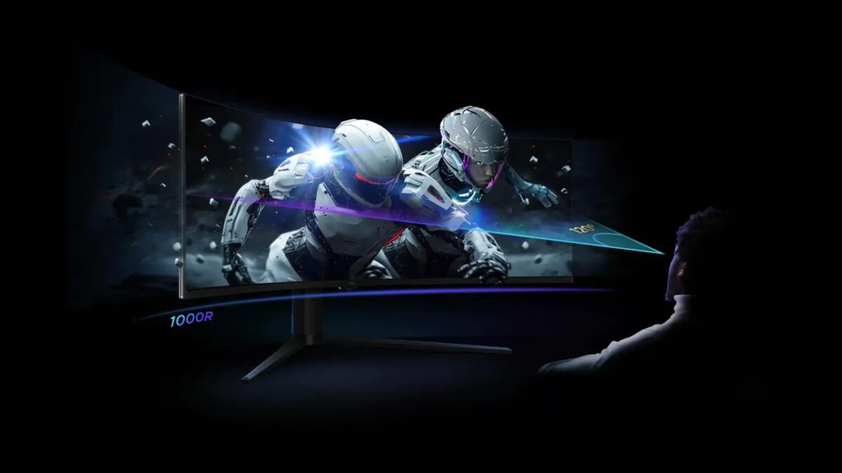 TCL выпускает огромный 57-дюймовый изогнутый монитор с разрешением 4K