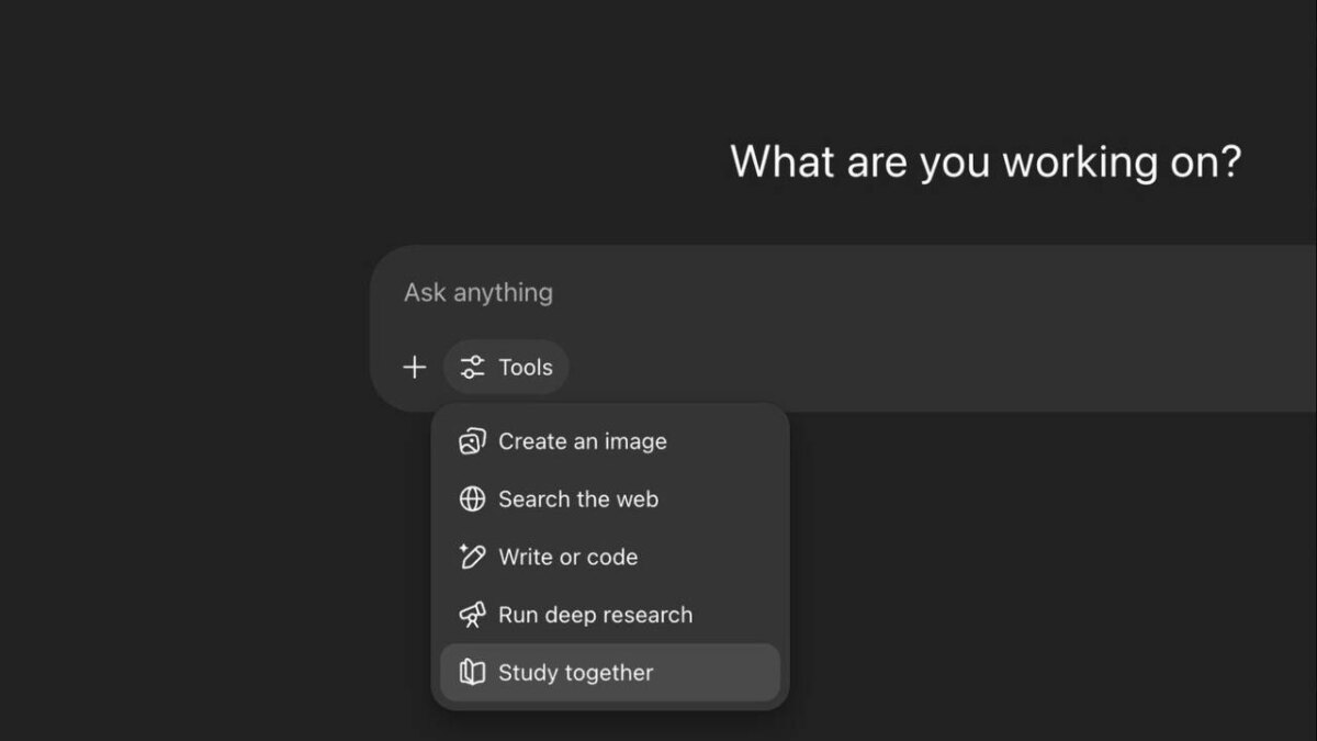В ChatGPT появился Study Mode — режим пошагового обучения чего угодно