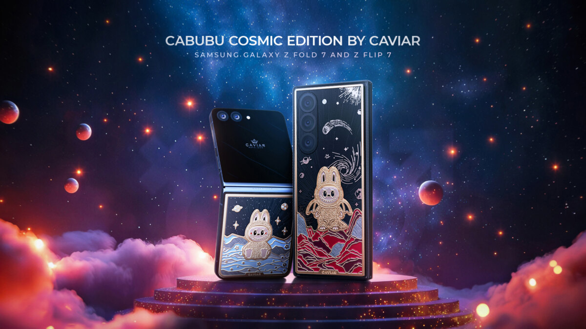 Вышла лимитированная серия Galaxy Z Fold7 и Z Flip7 от Caviar с Labubu