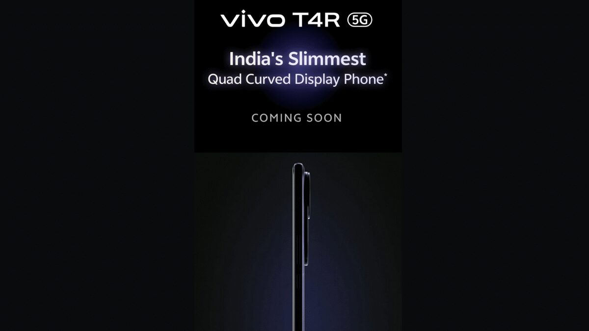 Vivo начала тизерить смартфон T4R 5G