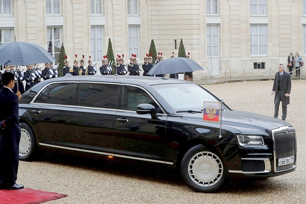 Как Aurus Владимира Путина оказался на Аляске