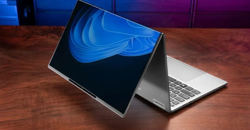 Lenovo готовит революционные концепты ноутбуков с вращающимся экраном