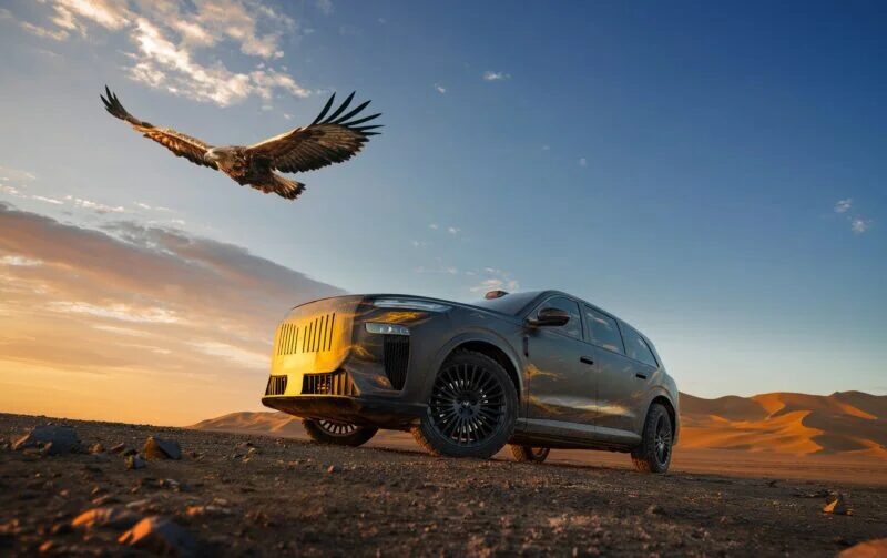 Опубликованы первые фото флагманского кроссовера Voyah Taishan