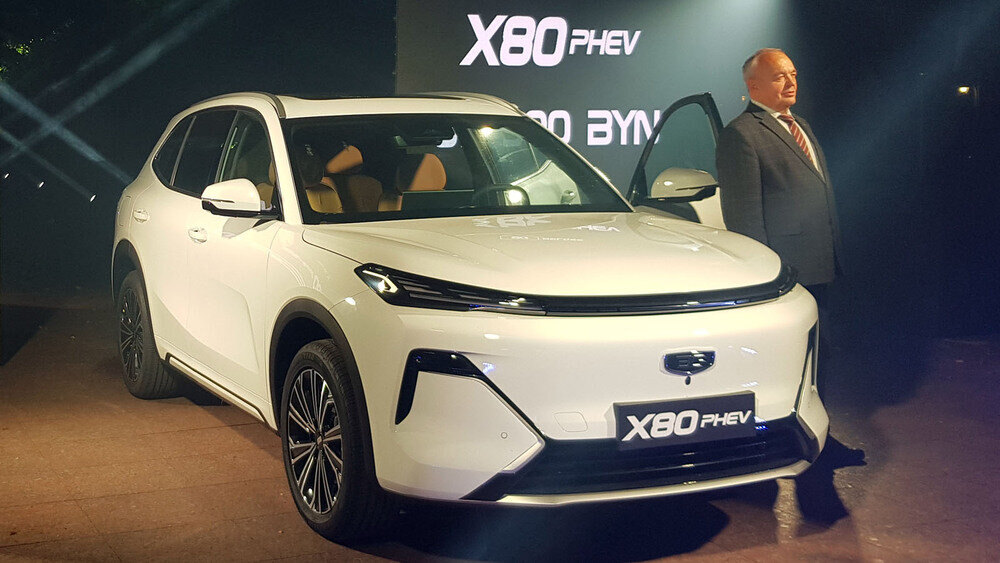 Belgee представила первый гибридный кроссовер X80 PHEV