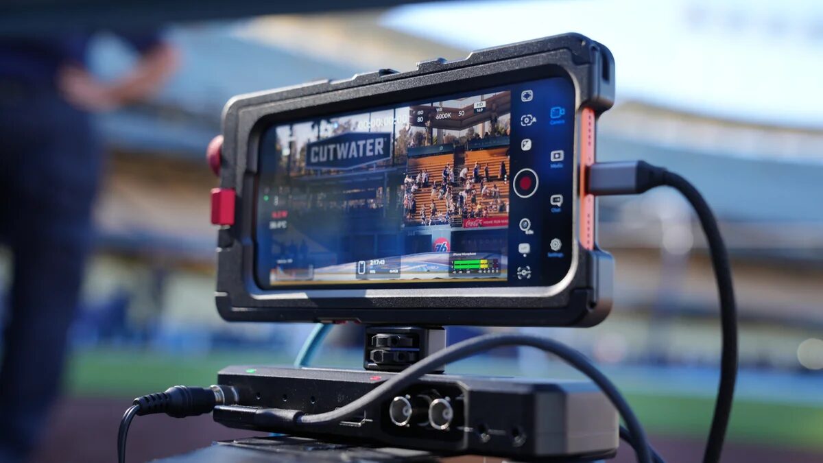 iPhone 17 Pro впервые использовали для прямой трансляции спортивного матча