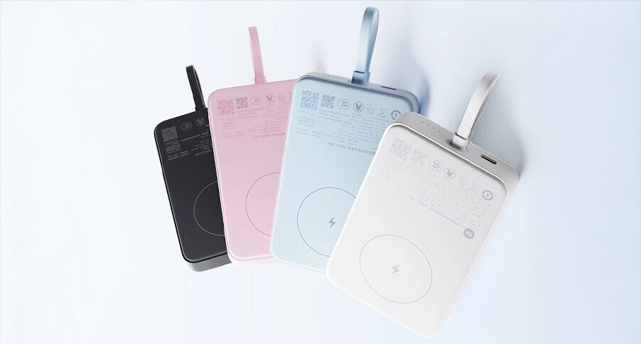 В России представлены новые пауэрбанки Xiaomi