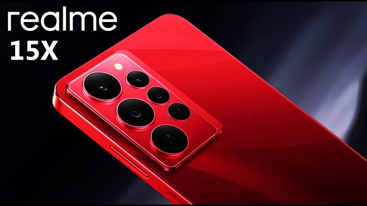 Realme 15x 5G выйдет 1 октября: подтверждены дизайн и характеристики
