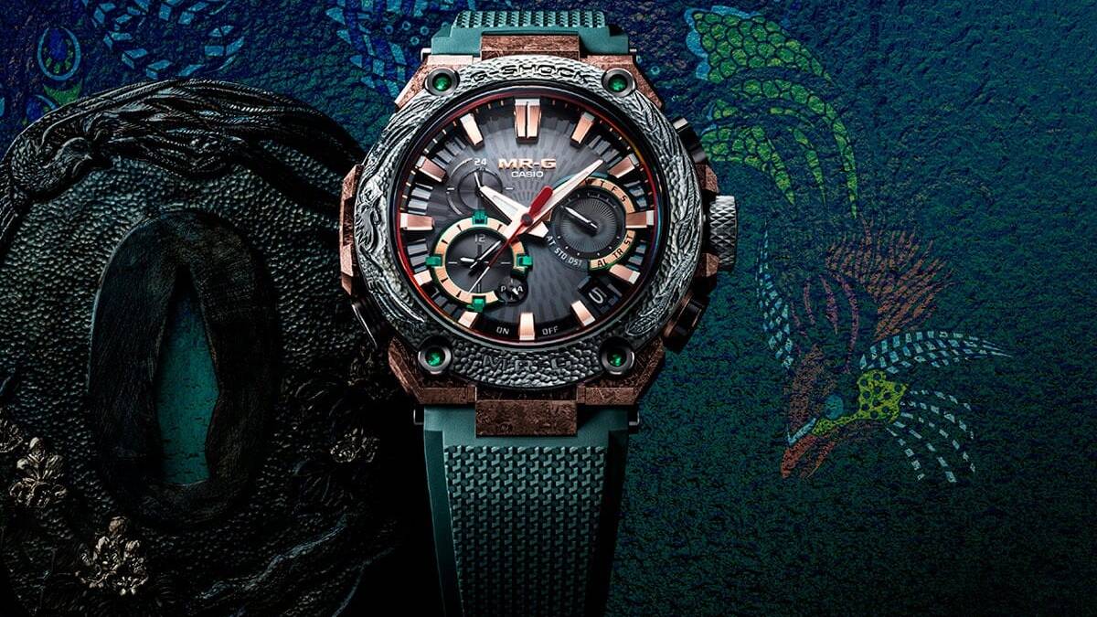 Casio готовит лимитированные часы G-SHOCK MRG-B2000KT-3A в самурайском стиле