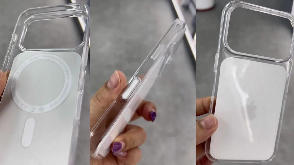 Чехол iPhone 17 Pro «Clear Case» оказался не совсем прозрачным