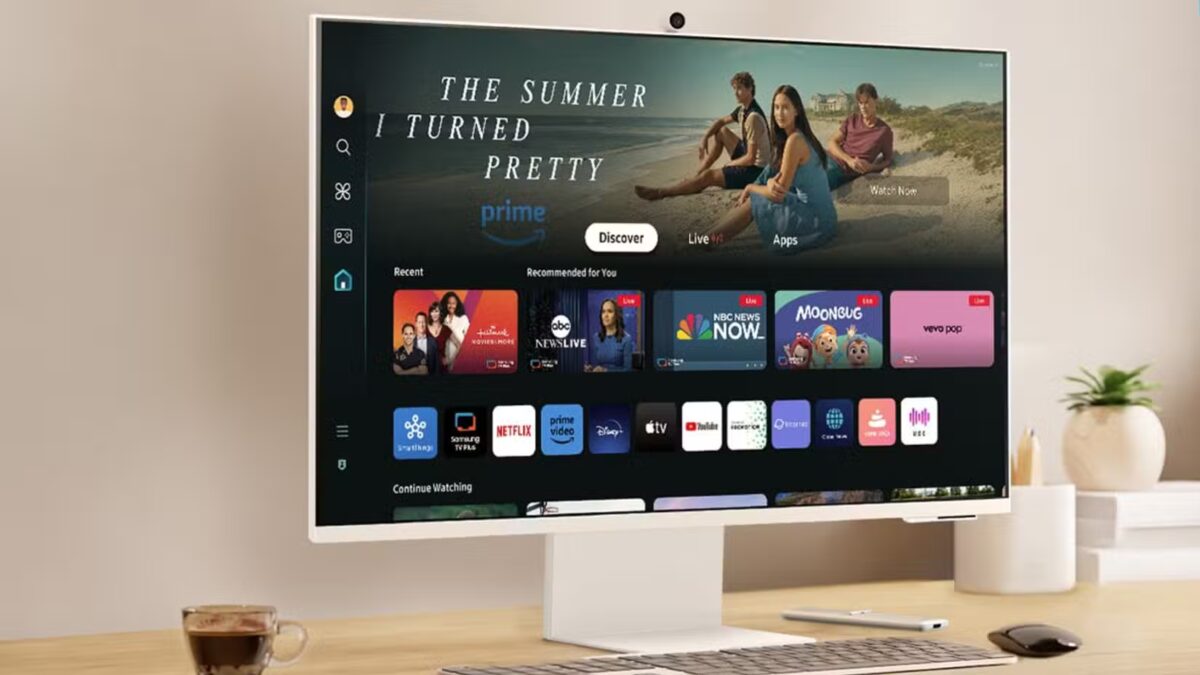 Монитор Samsung M80D 4K может заменить телевизор