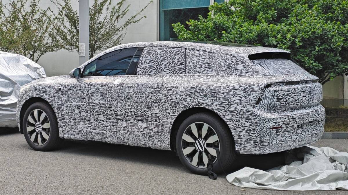 В Китае замечен новый электрокар Audi с функцией распознавания лиц