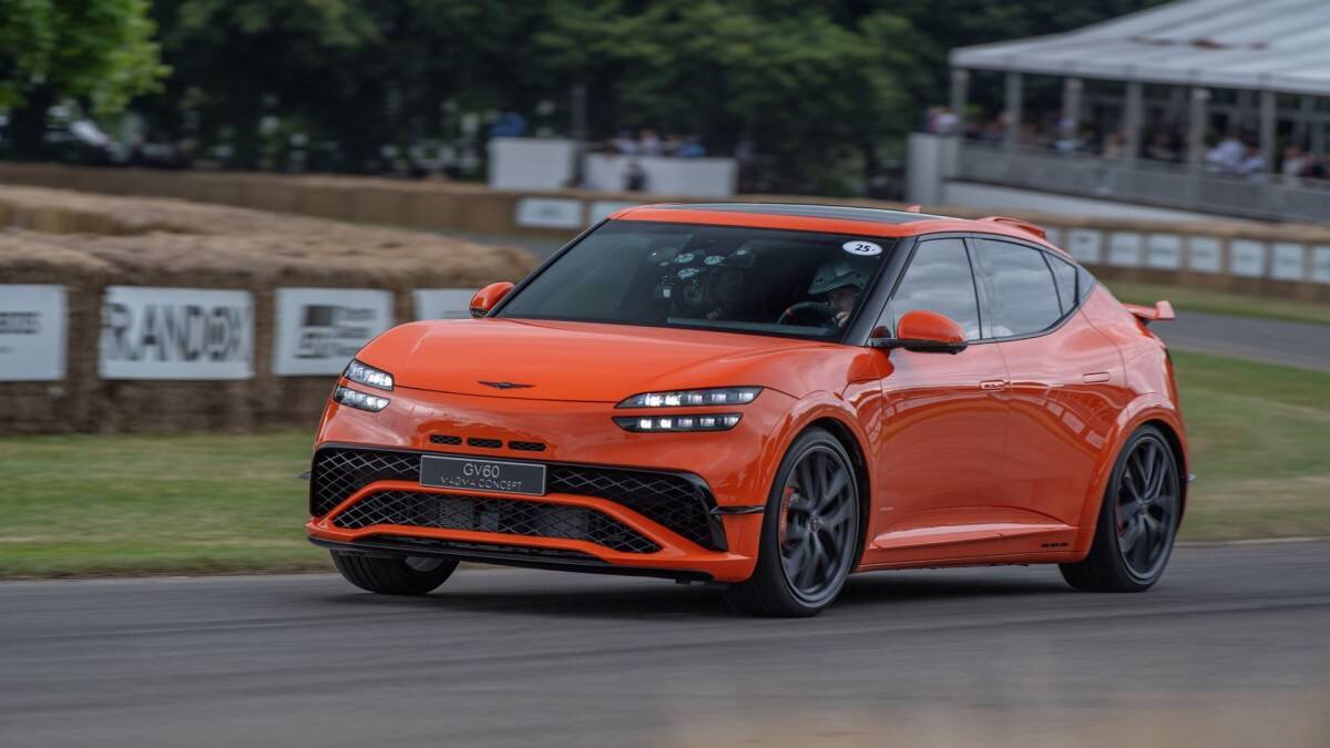 Genesis готовит свой первый электрокар повышенной мощности — GV60 Magma