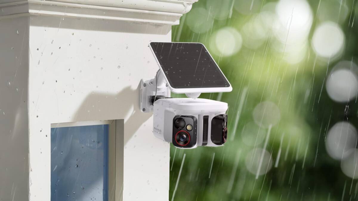 Baseus представила умную камеру безопасности Security X1 Pro с двумя независимыми системами слежения