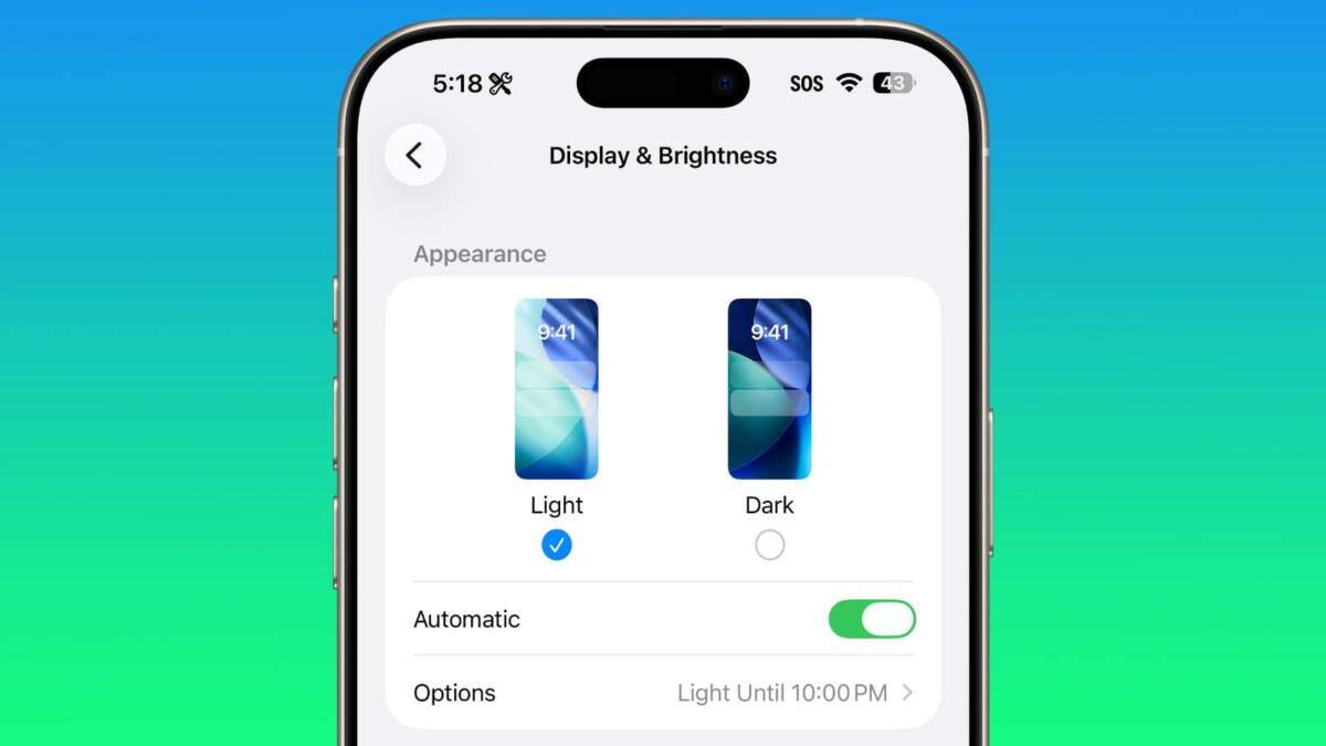 Что нового в iOS 26.1 Beta 2: изменения в будильниках, настройках и iPad 15 display brightness setting ios 26 1