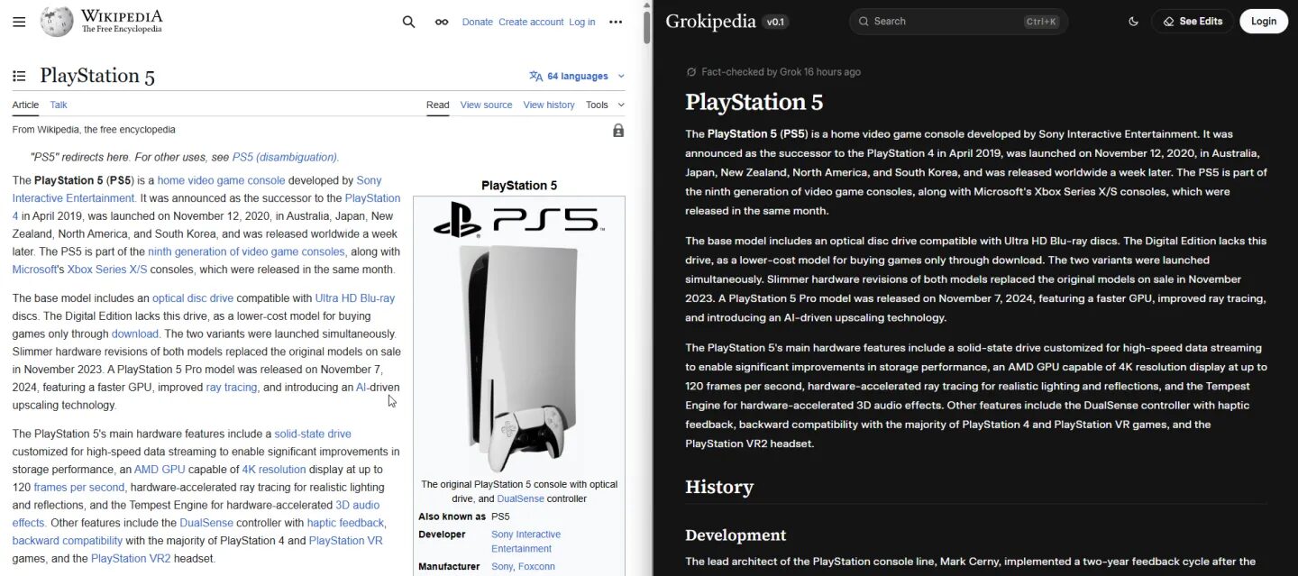 Grokipedia v0.1: новая энциклопедия Илона Маска копирует Википедию 6 image 5660c8.png