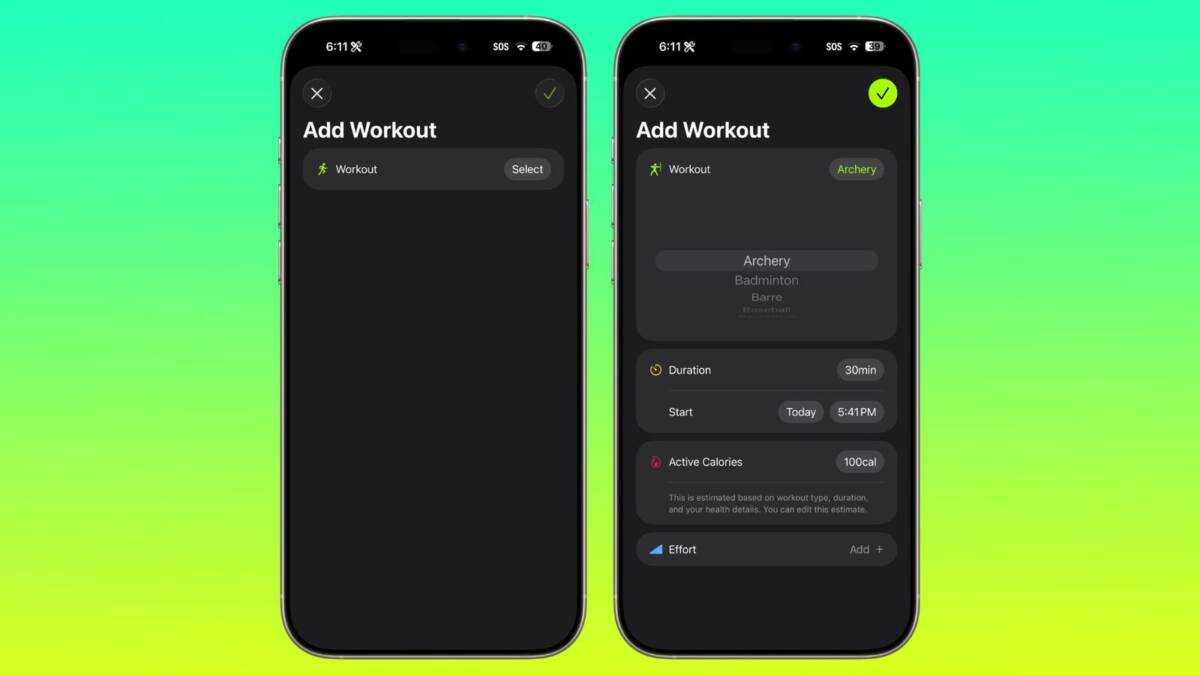 Что нового в iOS 26.1 Beta 2: изменения в будильниках, настройках и iPad 13 ios 26 1 custom workout